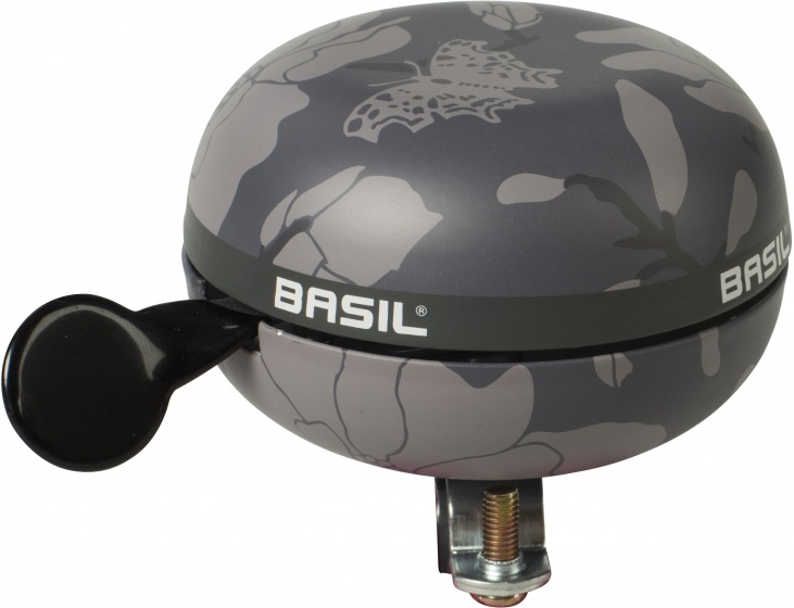 Basil bicycle bell Big Bell Magnolia, steel, Ø 80 mm