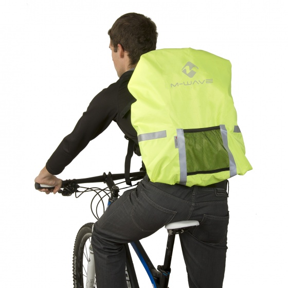 M-Wave Maastricht Protect Rain Cover, Yellow, Polyester, for Bags, 20 Liters