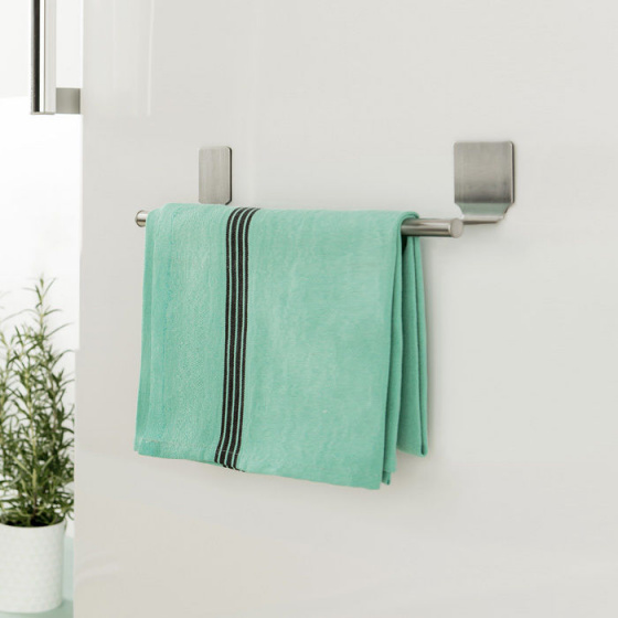 Compactor Towel Rack, Silver, Stainless Steel, Magnetic