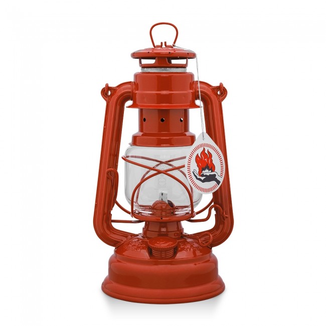 Feuerhand storm lantern 276 brick red