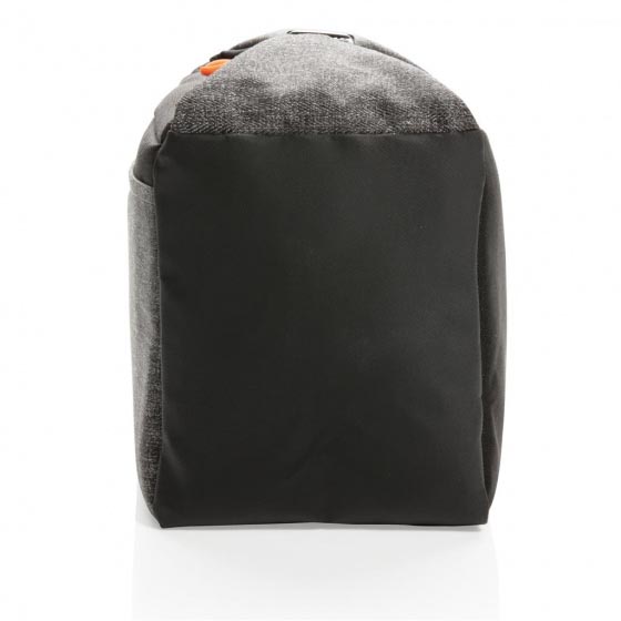 XD Collection Cooler Bag, gray/black, made of polyester, 5.6 liters, approx. 16 x 13.5 x 26 cm
