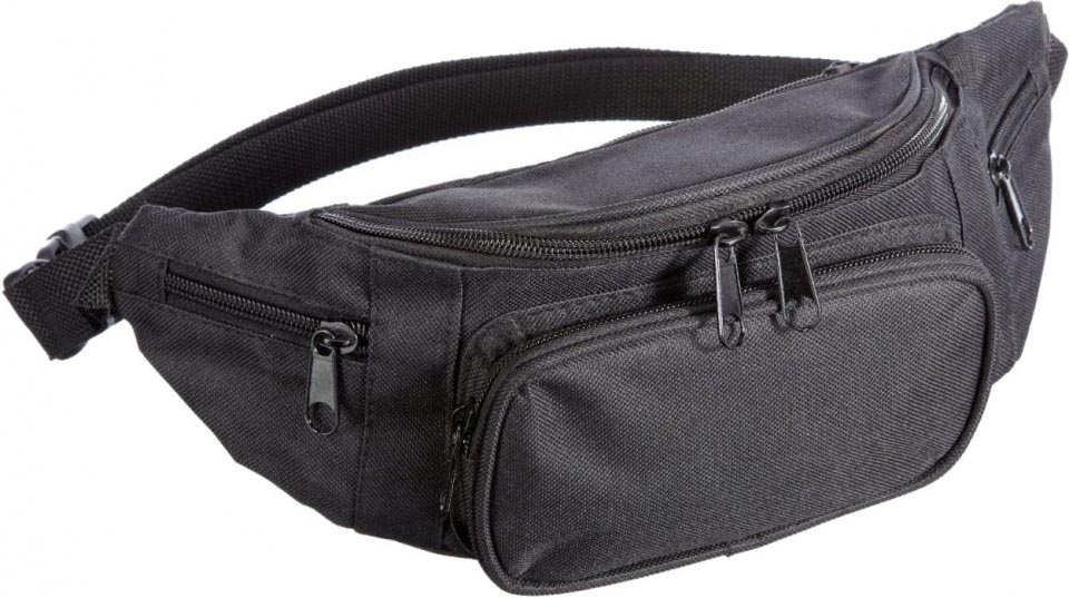 Fabrizio fanny pack Southwest Bound black, made of polyester, 2 liters, approx. 13 x 19 x 9 cm
