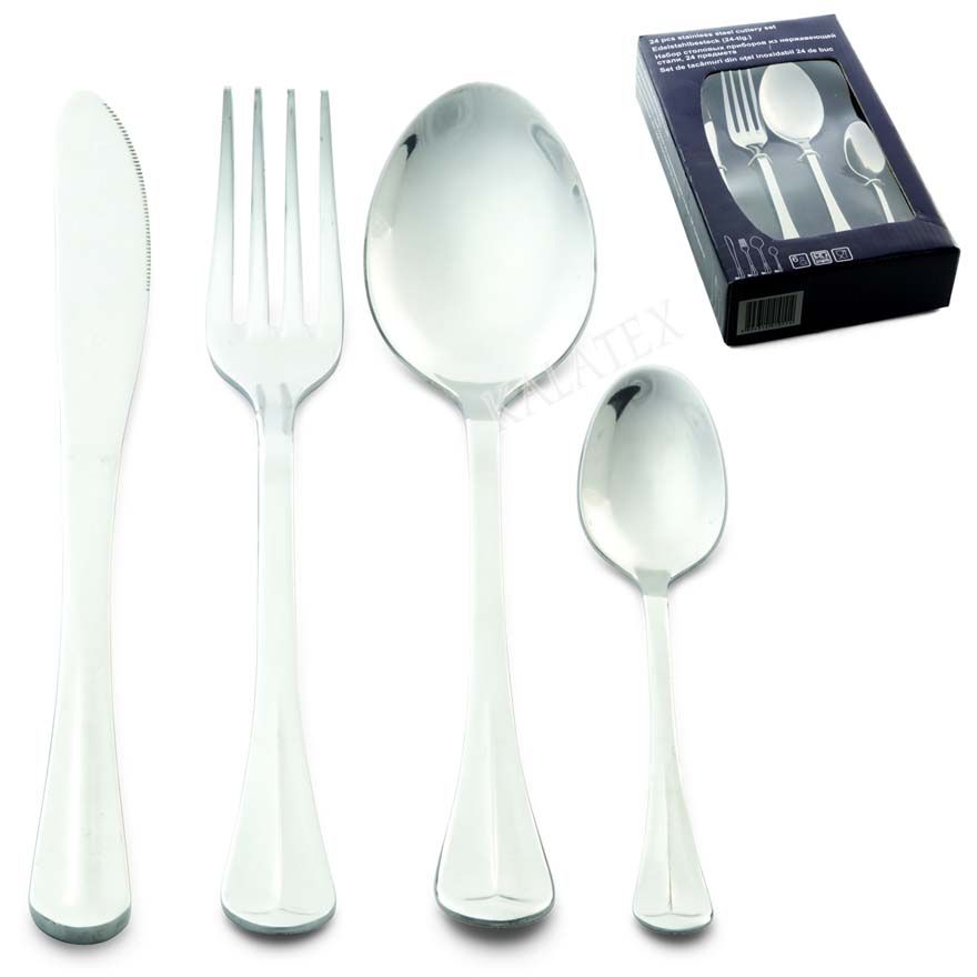 24-piece cutlery set