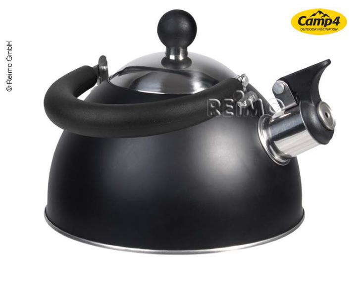 Camp4 Flute Pot, 1.8 liters, 304 stainless steel – matte black
