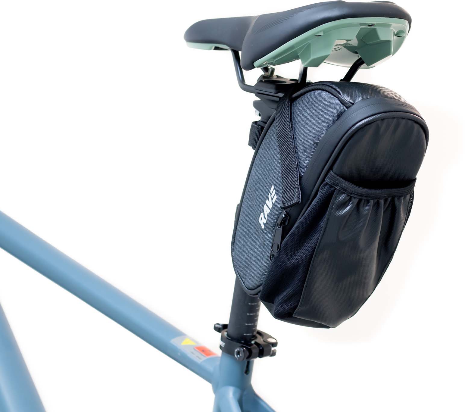 RAVE bike saddle bag L with bottle cage, approx. 1.5 liters