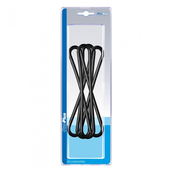 ProPlus tension rubber black, made of rubber, approx. 20 cm