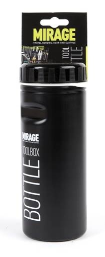 Mirage tool bottle black, plastic, 500 cc