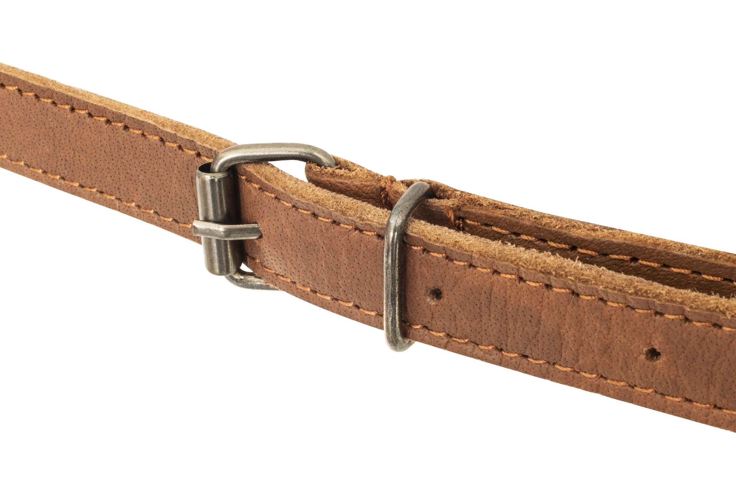 Petromax buffalo leather apron with crossed back straps