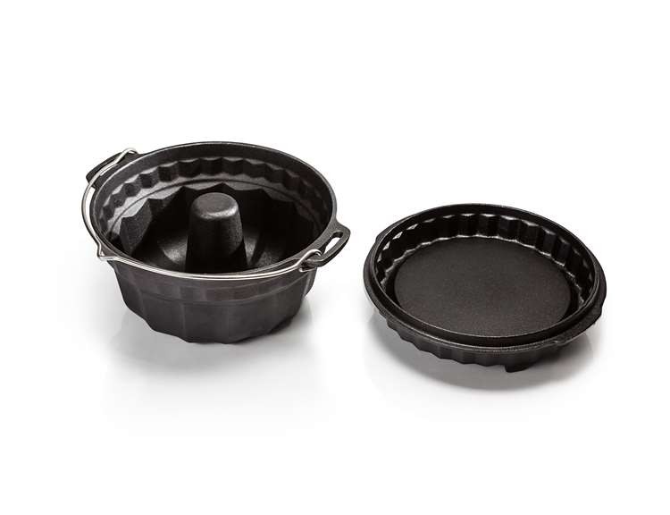 Petromax Gugelhupf pan gf1 with cake base lid