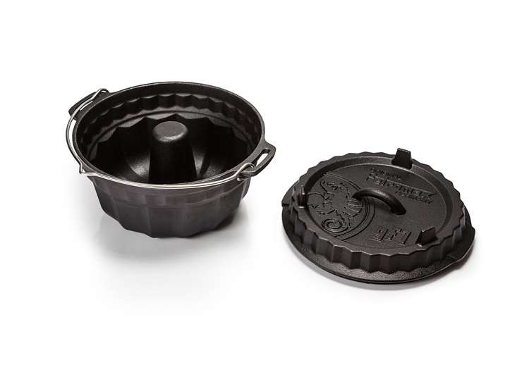 Petromax Gugelhupf pan gf1 with cake base lid