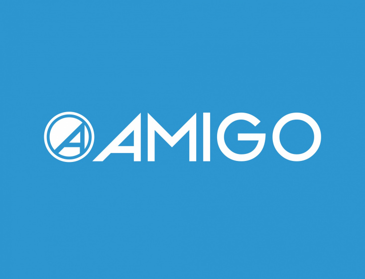 AMIGO Bike Basket, Black, Steel, For Handlebars, 13 Liters, Approx. 34 x 26 x 25 cm
