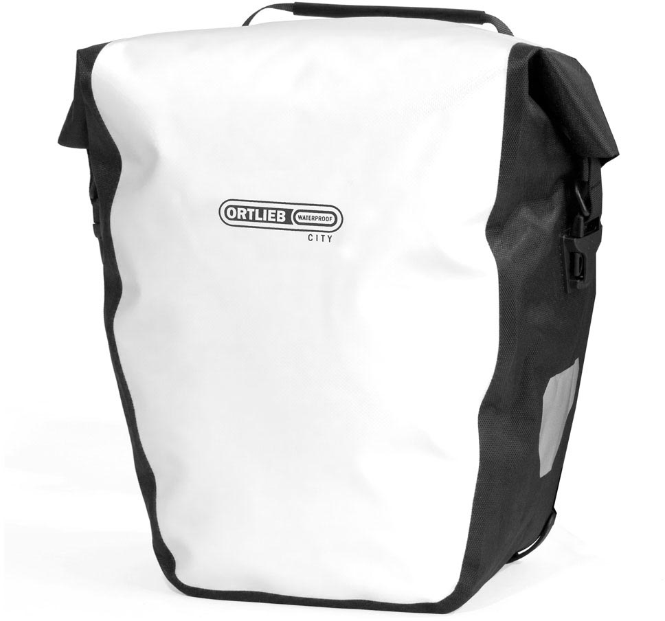 Ortlieb Back-Roller City (pair) rear bike bag white