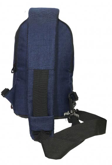 Zita Black Patterned Shoulder Bag, made of polyester, 4 liters, approx. 29 x 19.5 x 7 cm