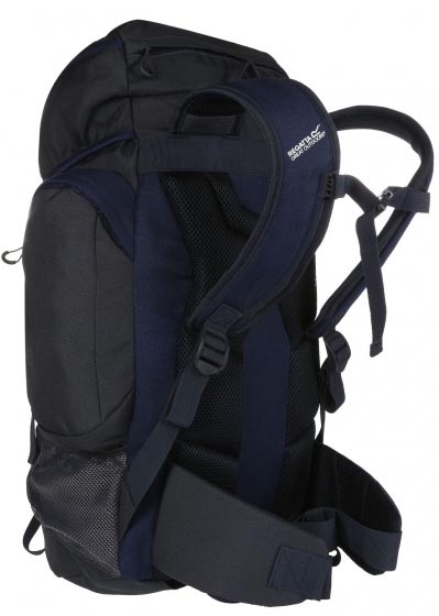 Regatta backpack Highton navy blue, made of polyester, 35 liters, approx. 50 x 26 cm