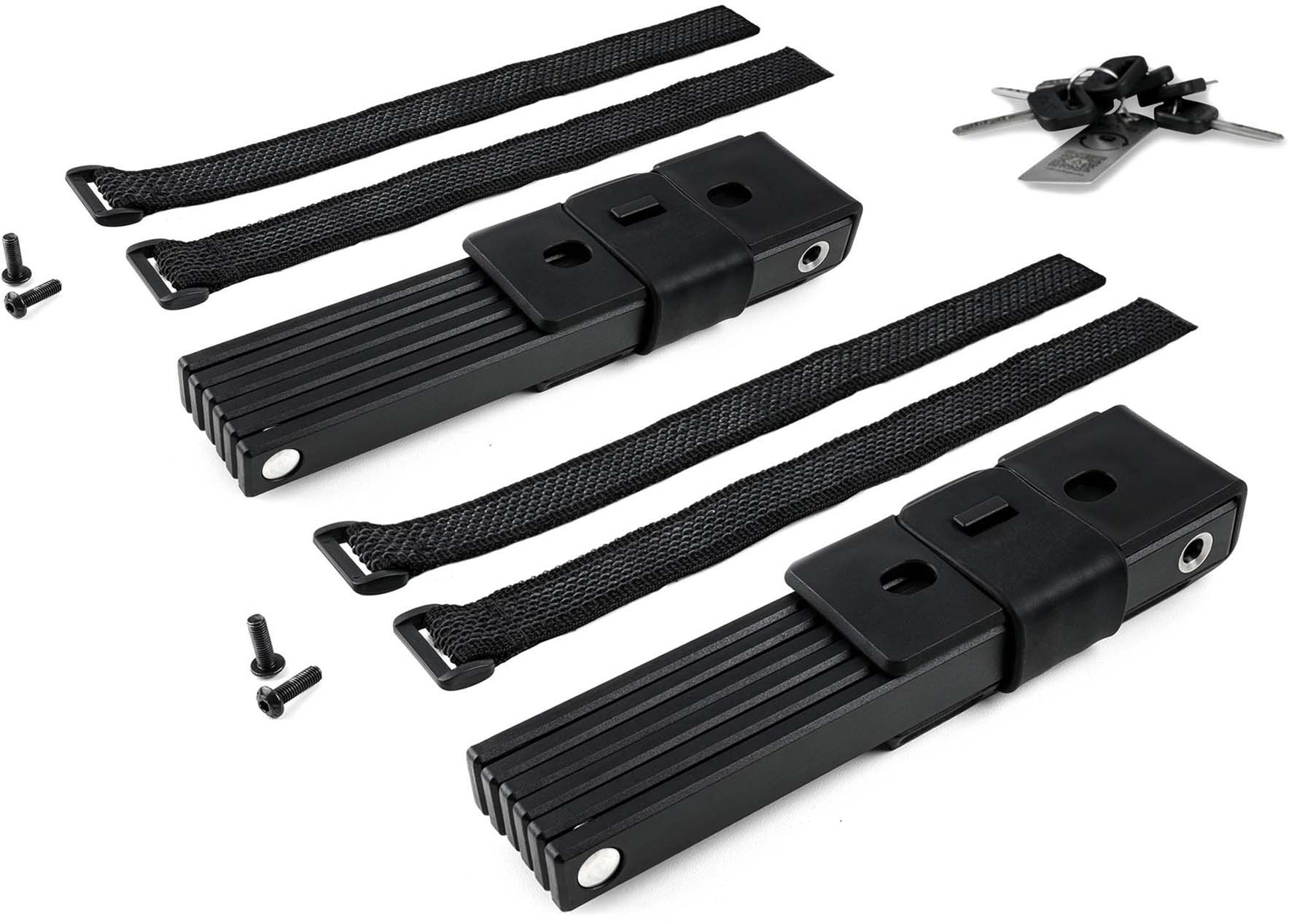 ACID RIGID 100 PURE TWIN PACK Folding Lock / Black 100 cm
