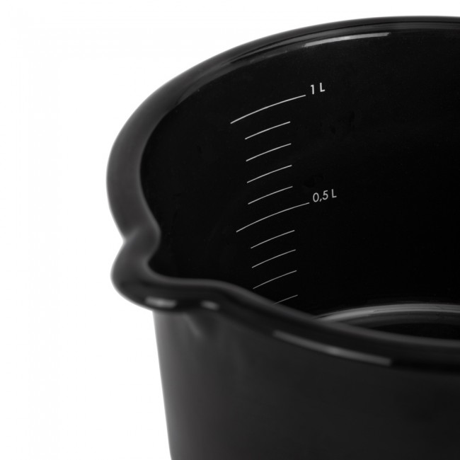 Petromax Enamel Saucepan, Black (1 Liter)